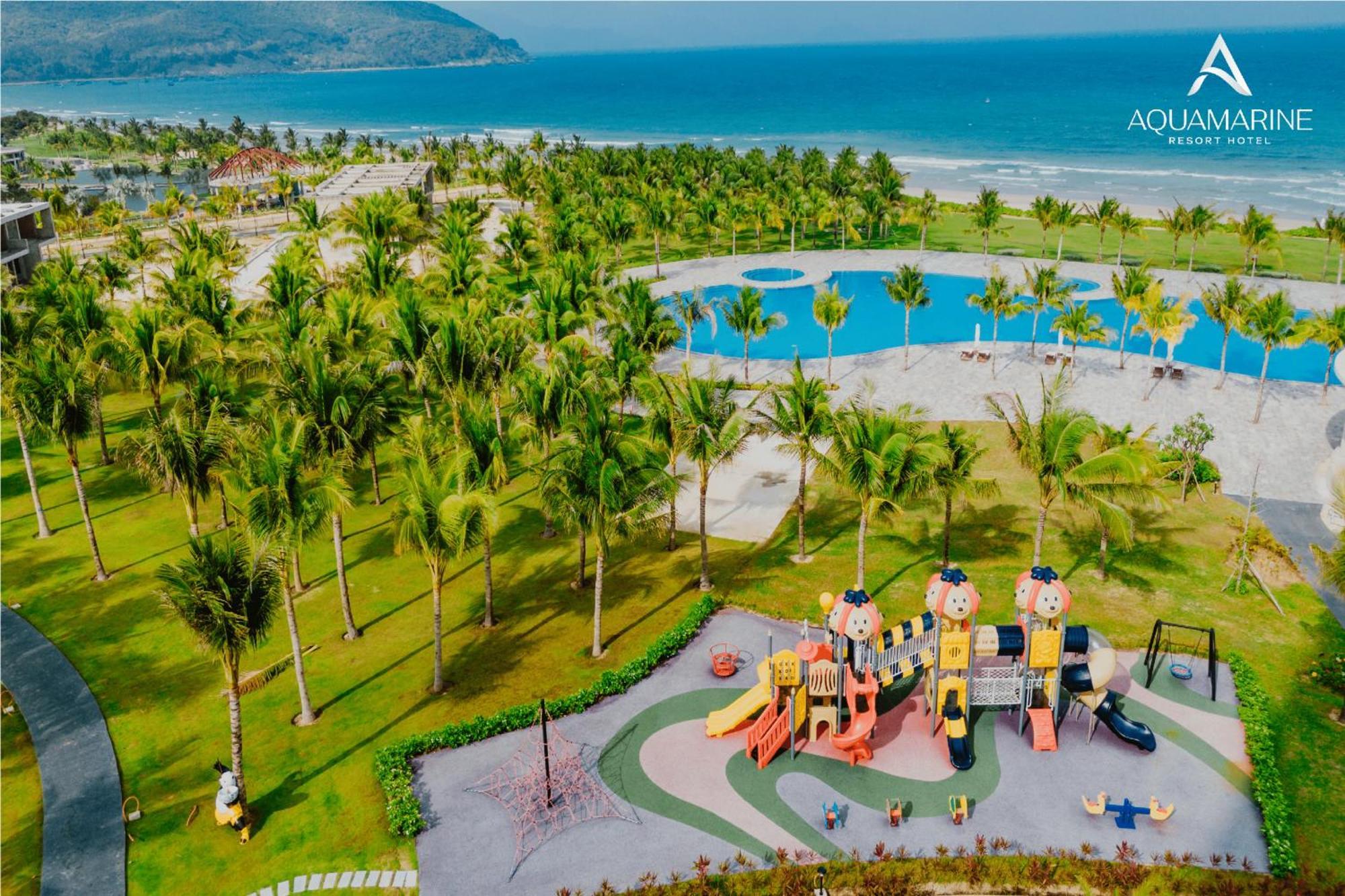 Aquamarine Beachfront Resort & Spa Кам Ран Екстериор снимка